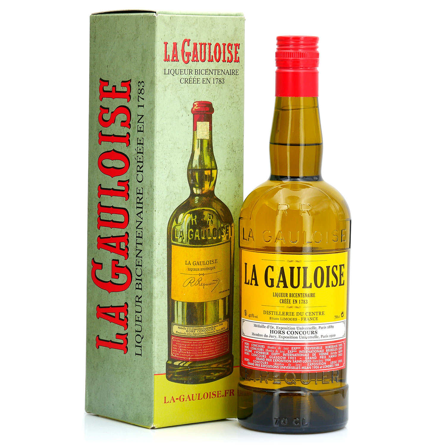GAULOISE JAUNE LIQUE BICENT 40% 70CL